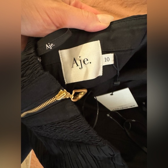 NWT Aje. Spatial Maxi Dress Black - Picture 14 of 14